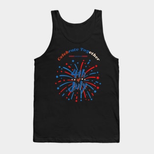 4th of July USA Independence Day Tank Top